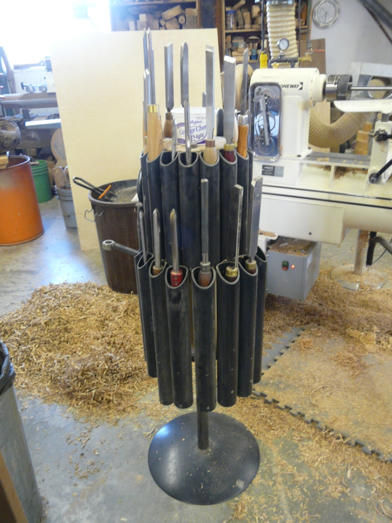 StandAlone Tool Carousel Ed's Woodturning